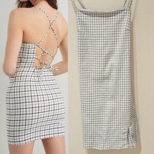 Garage Blue Gingham Paris Dress S
